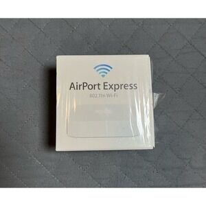 Apple AirPort Express Wireless Router Base Station - White (MC414AE/A)